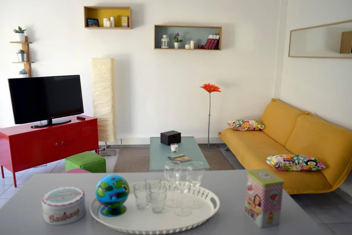 Appartement F3 Climatisé-terrasse 30 M2- Parking-antigone